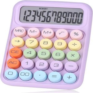 CALCULADORA COLORES RZ-817 LILA