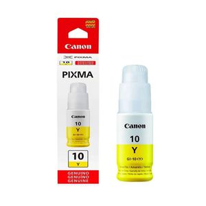 Botella de Tinta Canon Gi-10Y Yellow Para G6010 G7010