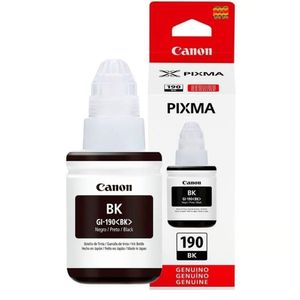 BOTELLA DE TINTA NEGRO CANON GI-190BK