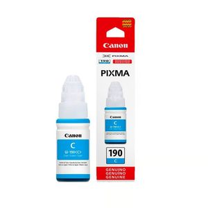 Botella de tinta Canon GI-190C Cyan Para G3110 G4110