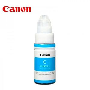 Botella de tinta Canon GI-190C Cyan Para G3110 G4110