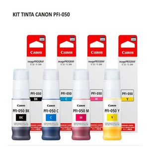 KIT TINTA CANON PFI-050 PARA TC-20 TC-20M