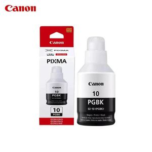 Botella de Tinta Canon Gi-10PGBK Negro Para G6010 G7010