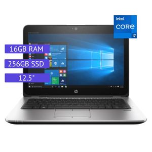 Laptop Semi nueva HP 820 G4 Core i7 7ma Gen 16GB 256GB SSD 12.5"