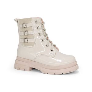 Botines Niña Cuero PAR&SS KIDS MV25Q3-KORI MARFIL