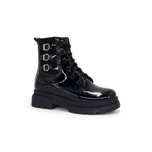 Botines Niña Cuero PAR&SS KIDS MV25Q3-KORI NEGRO