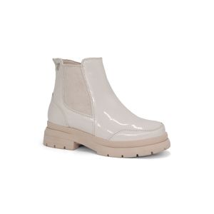 Botines Niña Cuero PAR&SS KIDS MV25-LARA-N MARFIL