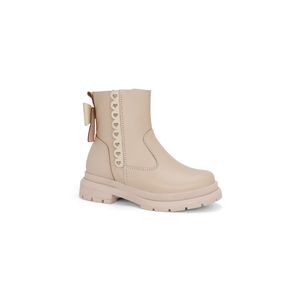 Botines Niña Cuero PAR&SS KIDS MV25Q3-ISA BEIGE