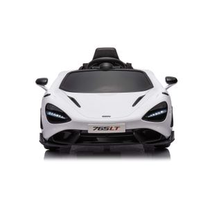 Auto A Batería Para Niños Mclaren Blanco 12V 4.5Ah