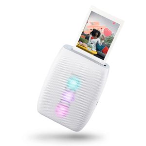 Impresora Fujifilm Instax mini Link 3 para smartphones, conexión bluetooth, recargable, tamaño de impresión 6.2 cm × 4.6 cm, blanco