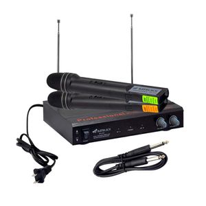 Micrófono Inalámbrico Doble Manual VHF BT-219 BATBLACK