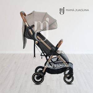 Coche Maleta para Bebé «SAFFE» De Fácil Plegado Beige