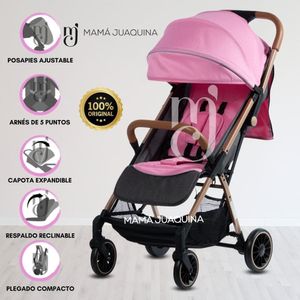 Coche Maleta para Bebé «SAFFE» De Fácil Plegado Rosa