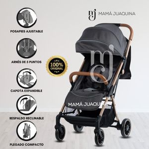 Coche Maleta para Bebé «SAFFE» De Fácil Plegado Negro