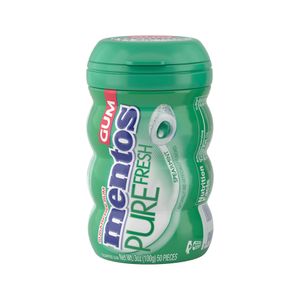 Caramelos MENTOS GUM Spearmint Botella 50un