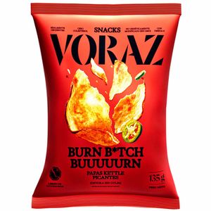 Papas VORAZ Kettle Picantes Bolsa 135g