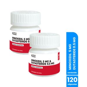 Minoxidil 5 mg & Dutasteride 0,5 mg x 60 caps Dermo Sumak 2 Uni