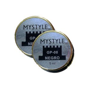 Mystyle Gel Paint Negro 5ml 2 Unid