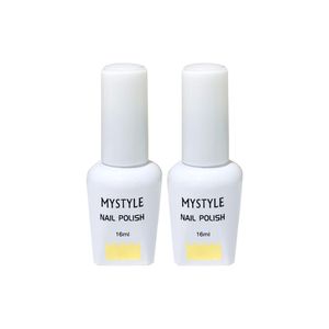 Mystyle Esmalte En Gel Blanco 16ml 2 Unid