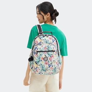 Kipling Seoul KI5210 Mochila Grande Para Mujer | Cóctel Floral