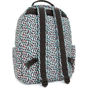 Kipling Seoul KI5210 Mochila Grande Para Mujer | Impresión Abstracta.