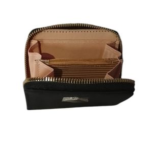 MONEDERO CASUAL PU NEGRO