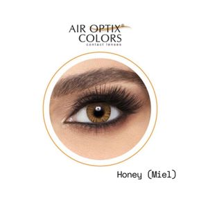 Lente De Contacto Lcao04 Con Alta Transmisibilidad De Oxígeno Air Optix™ Colors Honey
