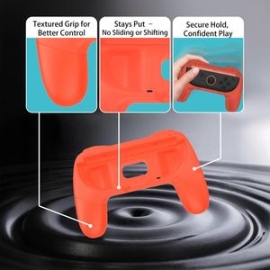 Handgrip KJH Para Joy Con Nintendo Switch 2 Rojo