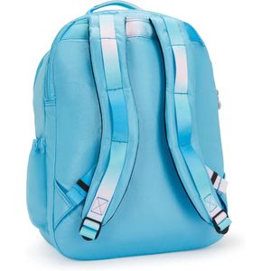 Kipling Seoul KI5929 Extra Large Metálica Mochila para Mujer | Sea Blue Met