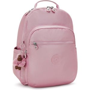 Kipling Seoul KI5210XL Mochila para Laptop para Mujer | Lila Metalizado P