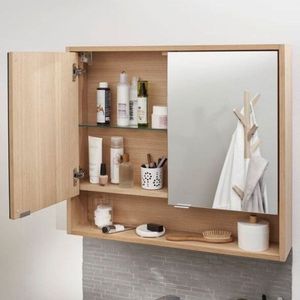 Mueble de Baño Flotante con Espejo King Color duna TU MESITA