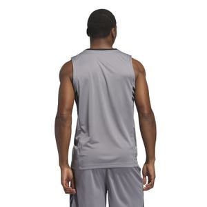 Polo Deportivo Adidas Hombre Bvd Running Hombre Jn4744 Plomo