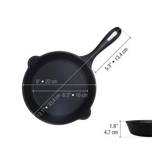 Sartén Hierro Fundido 20 cm Victoria
