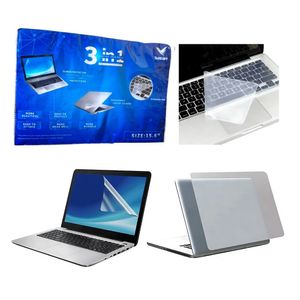 Kit Protector para Laptop 3 en 1 Teclado Pantalla y Tapa 15.6" TO‑301