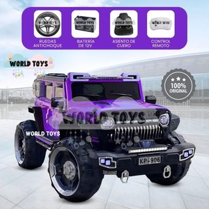 Carro a Batería para Niño «TITAN» Licensed Purple