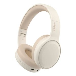 Auriculares Lenovo TH10 Beige Inalámbricos Bluetooth 5.1 AUX 3.5mm