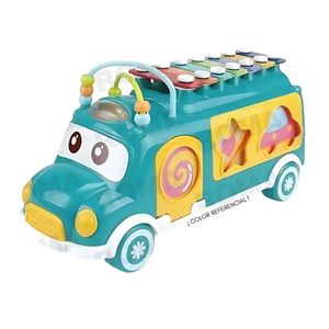 BUS DIDÁCTICO CON XILÓFONO Y FIGURAS - JUEGO DIDÁTICO