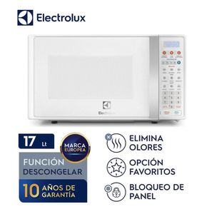 Horno Microondas 17Lts Electrolux EMDO17S2GSRUW Blanco