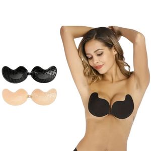 Brasier Broche Invisible Con Forma de Mango Negro B