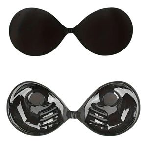 Brasier Broche Invisible Push Up Negro D