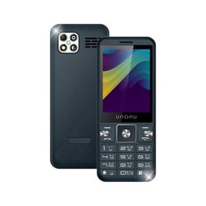 CELULAR BASICO UNONU WAVE 2G DUAL SIM NEGRO