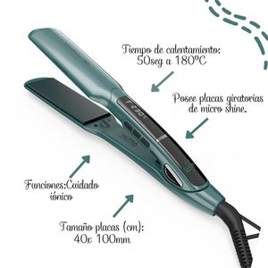 Plancha Kerashine 4D verde X-WIDE - BECHS0000002130