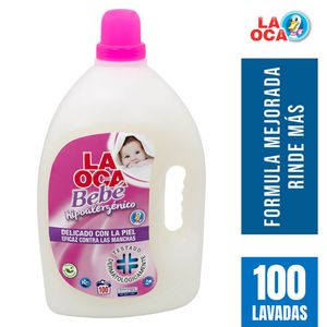 Detergente Líquido LA OCA Bebé Botella 5L
