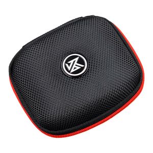 Mini Estuche para Auriculares Compacto Resistente Portátil Negro