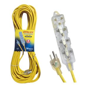 Extension Universal Siliconada de 30 Metros Opalux Op-FL1230