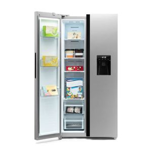 Refrigeradora Telstar Side By Side 432L Tecnología Inverter Dispensador de Agua TRXP441510CT Silver