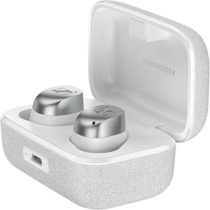 Audífonos Sennheiser MTW4 Blanco Plata Cancelación Ruido