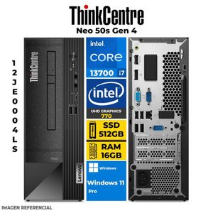 PC Escritorio LENOVO TINKCENTRE i7-13700 16GB 512GB WINDOWS 11 Pro
