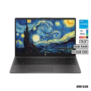 LAPTOP HP 250 G10 15.6 FHD INTEL CORE i5-1334U 8GB RAM 512GB SSD