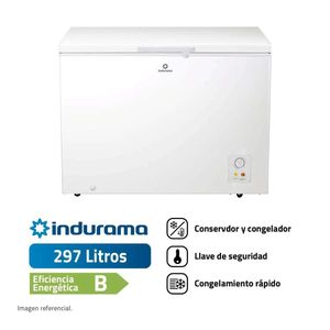 Congelador Indurama 297 LT CI-320BL Blanco